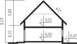 Przekrój projektu E11 III ECONOMIC