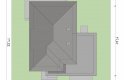 Projekt domu piętrowego Klara 2 PS - usytuowanie - wersja lustrzana