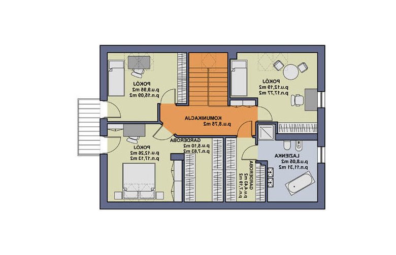 Projekt domu wielorodzinnego TK16 - 