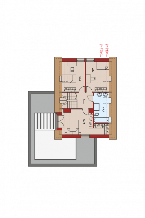 PODDASZE E13 II G1 ECONOMIC - wersja lustrzana