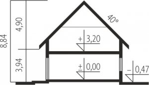 Przekrój projektu E14 II G1 MULTI-COMFORT