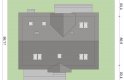 Projekt domu z poddaszem Heweliusz 2 PS - usytuowanie - wersja lustrzana