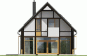 Projekt domu jednorodzinnego EX 15 soft - elewacja 3