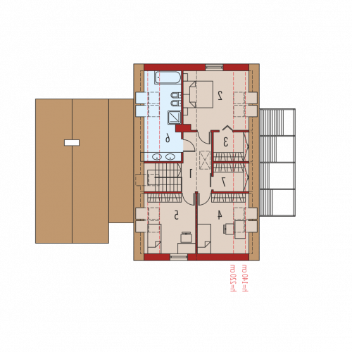 PODDASZE EX 16 G1 MULTI-COMFORT - wersja lustrzana