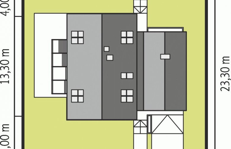 Projekt domu tradycyjnego EX 16 II G1 - Usytuowanie