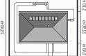 Projekt domu energooszczędnego EX 8 G2 (wersja D) soft - usytuowanie - wersja lustrzana