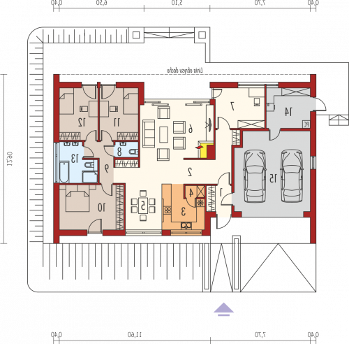 PARTER EX 8 II G2 (wersja D) Energo Plus - wersja lustrzana