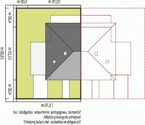 Usytuowanie budynku Fernando G1 (bliźniak) w wersji lustrzanej