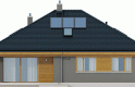 Projekt domu jednorodzinnego Flo - elewacja 3