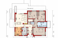 Projekt domu jednorodzinnego Flo II MULTI-COMFORT - parter