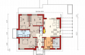 Projekt domu jednorodzinnego Flo III - parter