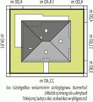 Usytuowanie budynku Flo III w wersji lustrzanej