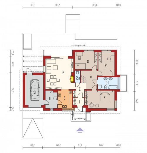 PARTER Flo III G1 - wersja lustrzana