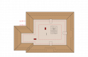 Projekt domu tradycyjnego Flo III G1 - poddasze do adaptacji