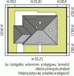 Usytuowanie budynku Flo III G1 w wersji lustrzanej