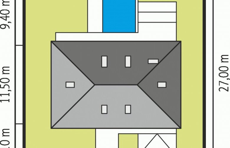Projekt domu jednorodzinnego Gabriel G1 MULTI-COMFORT - Usytuowanie