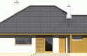 Projekt domu jednorodzinnego Glen II G1 MULTI-COMFORT - elewacja 4