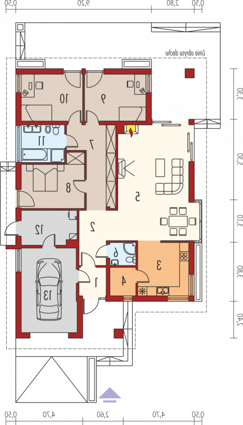 PARTER Glen II G1 MULTI-COMFORT - wersja lustrzana