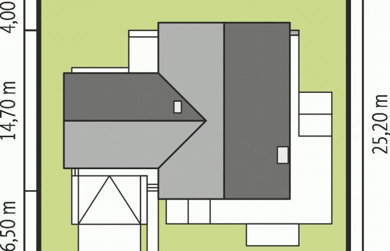 Projekt domu jednorodzinnego India G2 (wersja B) MULTI-COMFORT - Usytuowanie