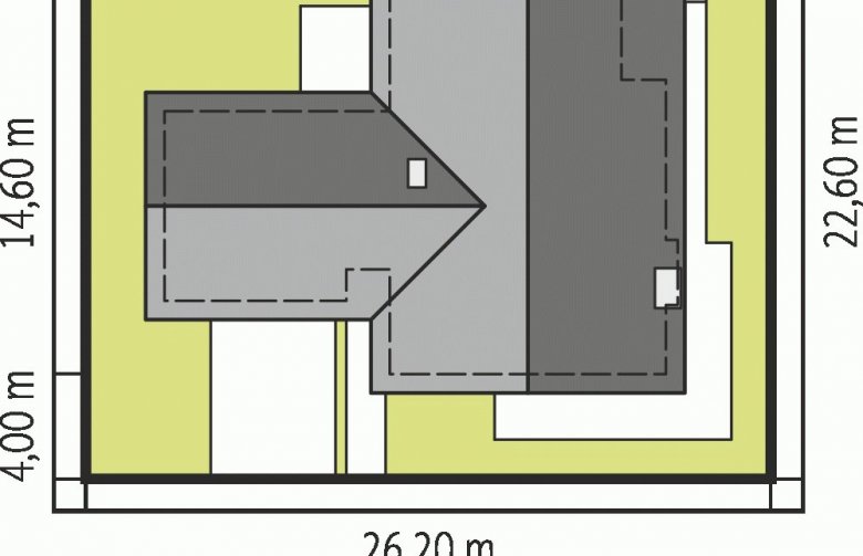 Projekt domu jednorodzinnego India II G2 (wersja B) - Usytuowanie