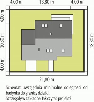 Usytuowanie budynku Jurek III G1