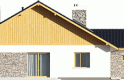 Projekt domu jednorodzinnego Klementynka II G1 - elewacja 2