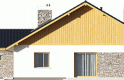Projekt domu jednorodzinnego Klementynka II G1 - elewacja 2