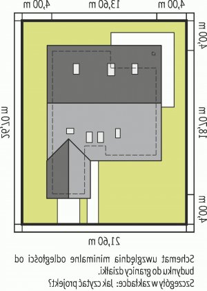 Usytuowanie budynku Klementynka II G1 w wersji lustrzanej