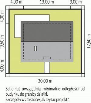 Usytuowanie budynku Kornel IV ENERGO