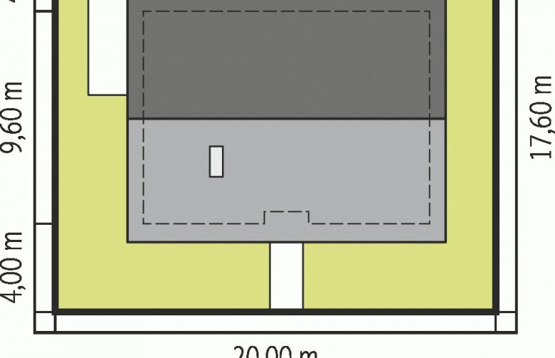 Projekt domu jednorodzinnego Kornel IV ENERGO - Usytuowanie