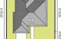 Projekt domu tradycyjnego Kornelia IV G2 - usytuowanie - wersja lustrzana