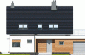 Projekt domu tradycyjnego Lars G1 (wersja A) - elewacja 1