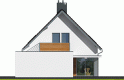 Projekt domu tradycyjnego Lars G1 (wersja A) - elewacja 4