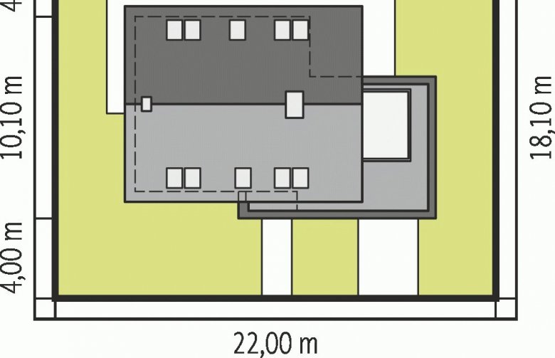 Projekt domu tradycyjnego Lars G1 (wersja A) - Usytuowanie