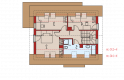 Projekt domu tradycyjnego Liv 1 MULTI-COMFORT - poddasze