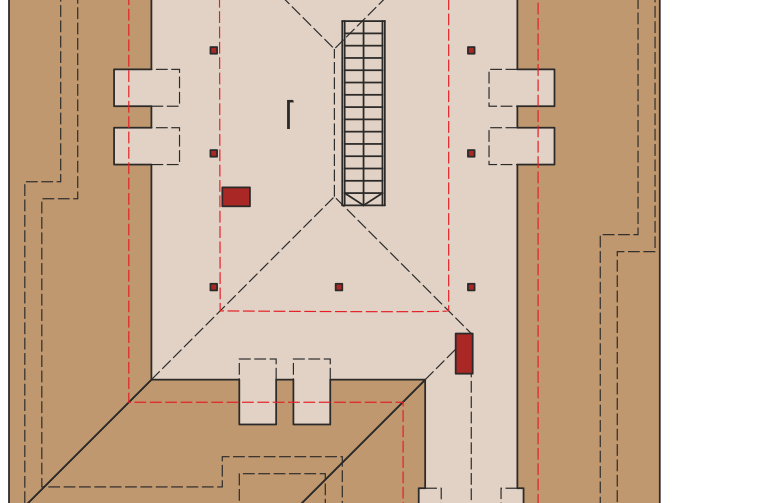 Projekt domu tradycyjnego Liv 3 G2 MULTI-COMFORT - poddasze do adaptacji