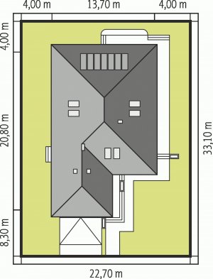 Usytuowanie budynku Liv 3 G2 MULTI-COMFORT