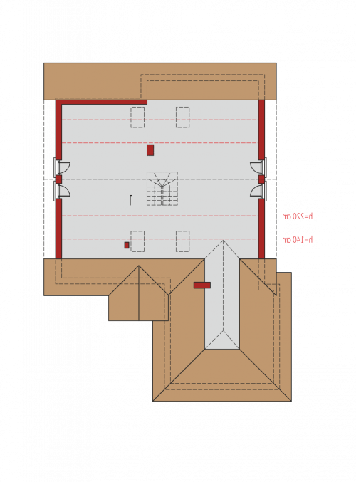 PODDASZE DO ADAPTACJI Lote III G2 - wersja lustrzana