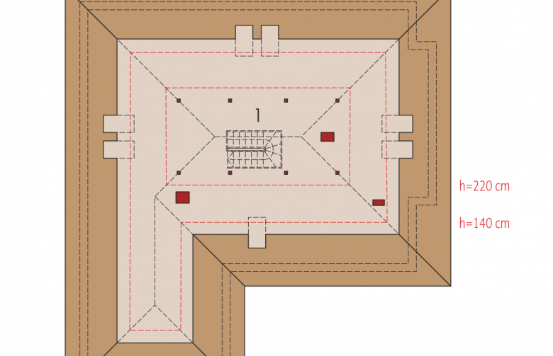 Projekt domu jednorodzinnego Marcel G2 MULTI-COMFORT - poddasze do adaptacji