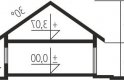 Projekt domu jednorodzinnego Marcel G2 MULTI-COMFORT - przekrój 1