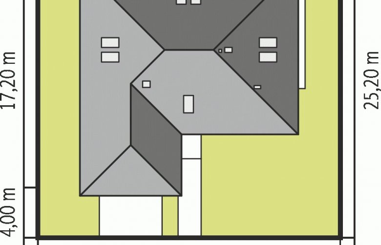 Projekt domu jednorodzinnego Marcel II G2 - Usytuowanie