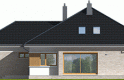 Projekt domu jednorodzinnego Marcel IV G2 - elewacja 4