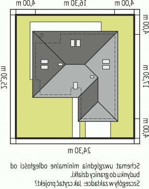 Usytuowanie budynku Marcel IV G2 w wersji lustrzanej