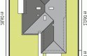 Projekt domu jednorodzinnego Margaret III G2 - usytuowanie - wersja lustrzana