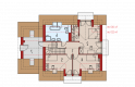 Projekt domu tradycyjnego Marisa V G1 ENERGO - poddasze
