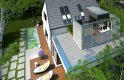 Projekt domu nowoczesnego Markus G1 - wizualizacja 3
