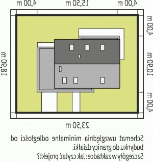 Usytuowanie budynku Patryk III G1 w wersji lustrzanej