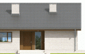Projekt domu jednorodzinnego Rafael V - elewacja 1