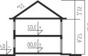 Projekt domu piętrowego Rodrigo G2 MULTI-COMFORT - przekrój 1