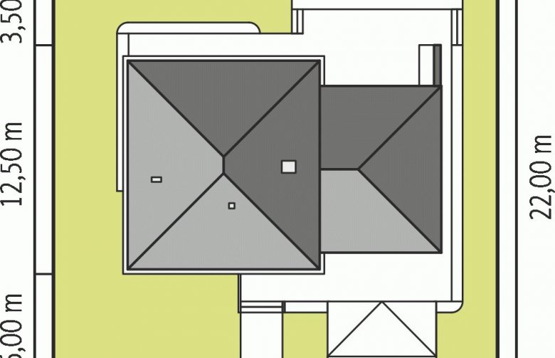 Projekt domu piętrowego Rodrigo II G2 - Usytuowanie